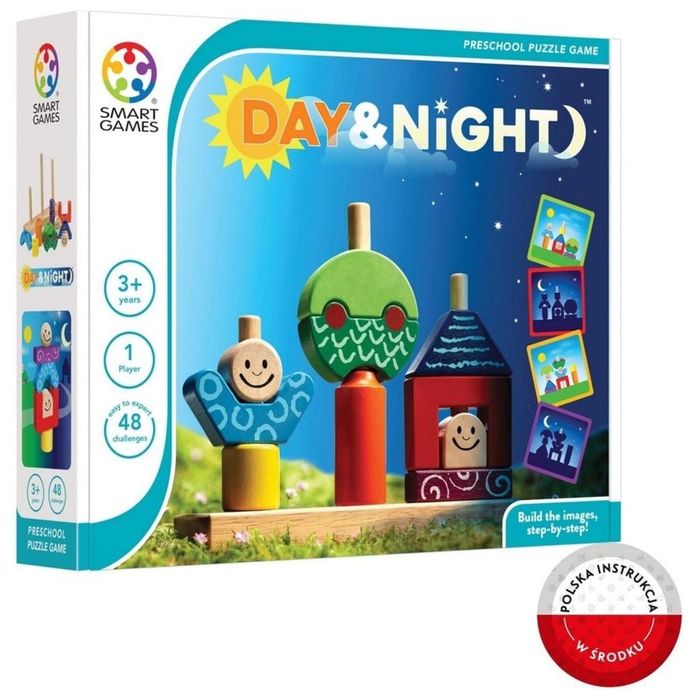 Smart Games Day & Night (ENG) IUVI Games IUVI Games pudełko,293x249