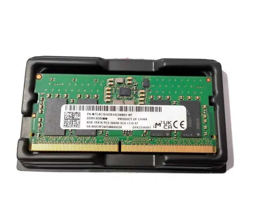 Pamięć RAM 8GB [1x8GB} 5600MHZ CL46 DDR5 SODIMM good