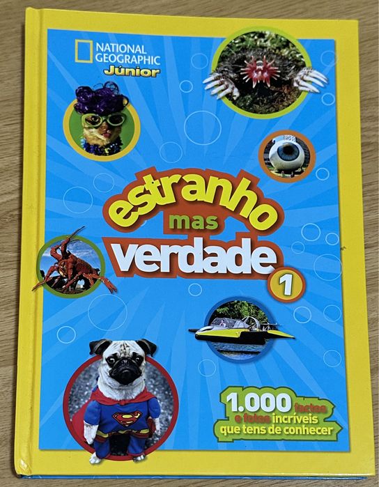 Livro infantil “estranho mas verdade”