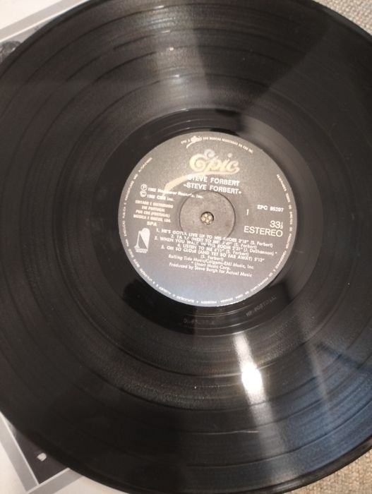 Disco de vinil LP Steve Forbert