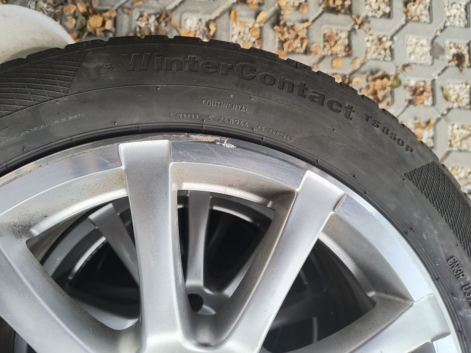 Felgi aluminiowe 17 z oponami zimowymi