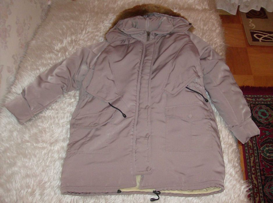 Duża , ciepła kurtka damska - 46-50 - XL/XXL  - bdb !!