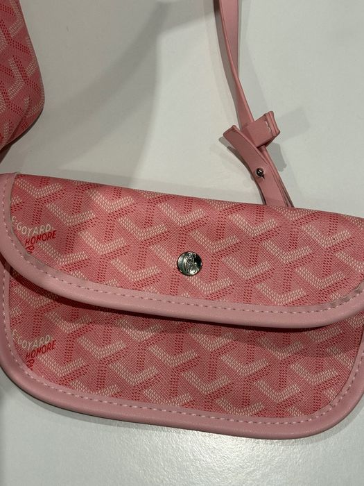 Różowa torba shopper