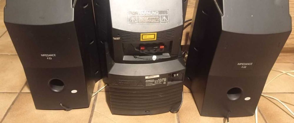 Wieża radio CD i magnetofon