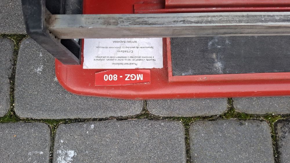 Maszynka do cięcia płytek 80cm