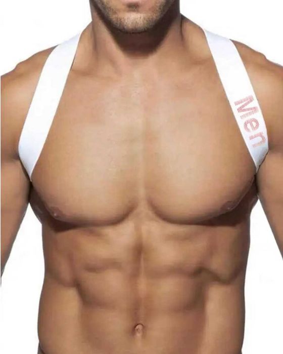 Uprząż męska harness PUMP! elastyczne szelki M/L
