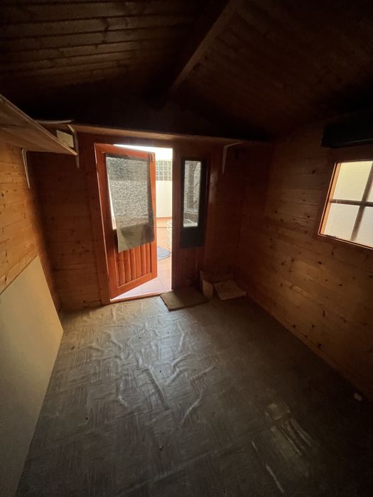 Casa de Abrigo de madeira Wood shed