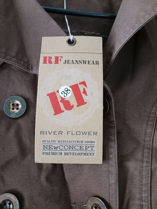 Kurtka parka brązowa