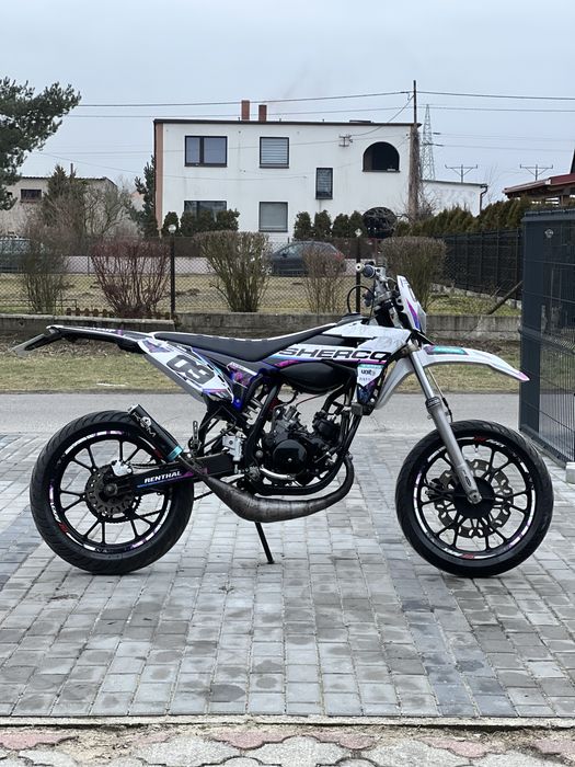 Sherco sm se 75/50  supermoto nie, rieju, derbi yamaha beta