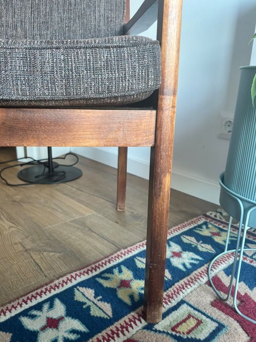 Cadeirão Vintage Mid-Century Modern / Estilo Nórdico (Anos 60)