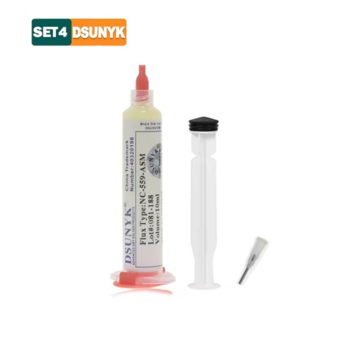 Оригінальний флюс DSUNYK NC-559-ASM, 10 мл, у шприці