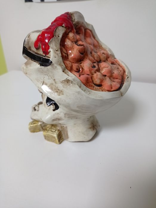 Caveira Cinzeiro Decorativa