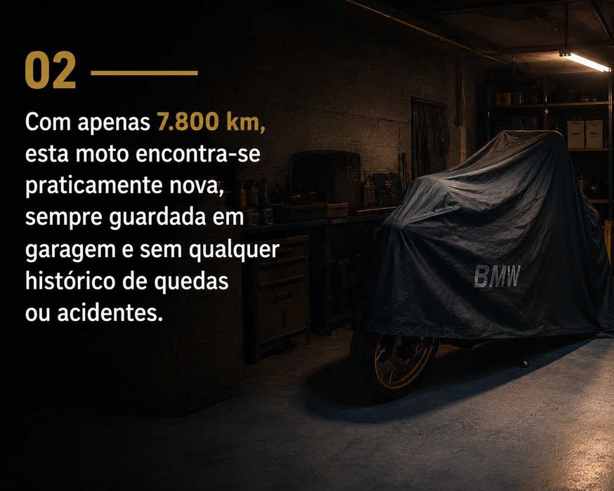 BMW GS Adventure Triple Black 2024 - 7800km