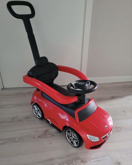 Autko pchacz czerwone jak nowe