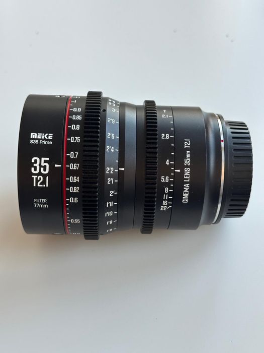 Objetiva Meike 35mm T2.1 S35 Prime Cine Canon EF - 15585