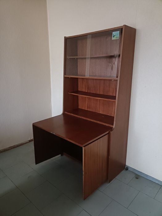 Barek Biblioteczka sekretarzyk rozkładane stare czasy PRL-u PRL