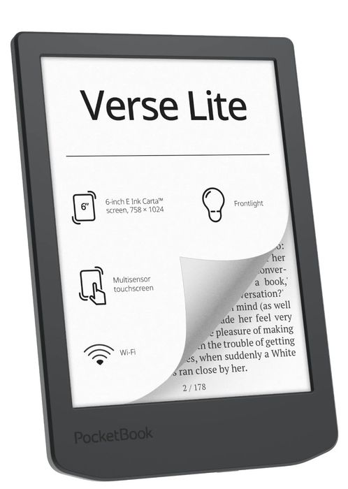 Czytnik e-booków POCKETBOOK Verse Lite 619 6",  Szary
