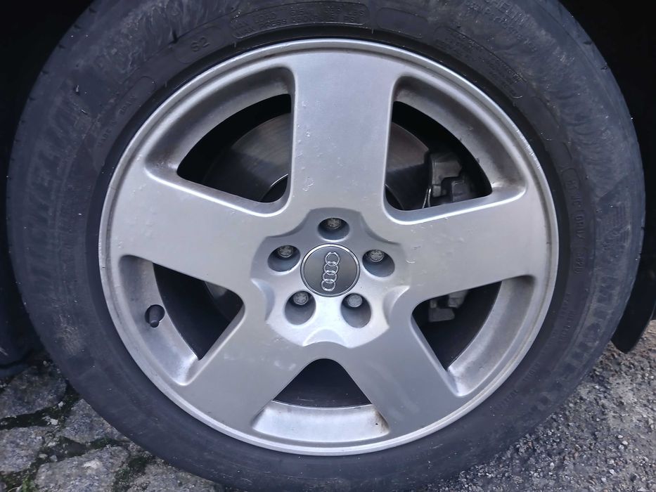 Jantes audi 16 5x100 com pneus