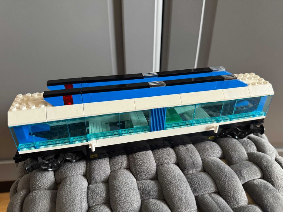 Lego kolejka, pociąg SAM WAGON transportowy 4561