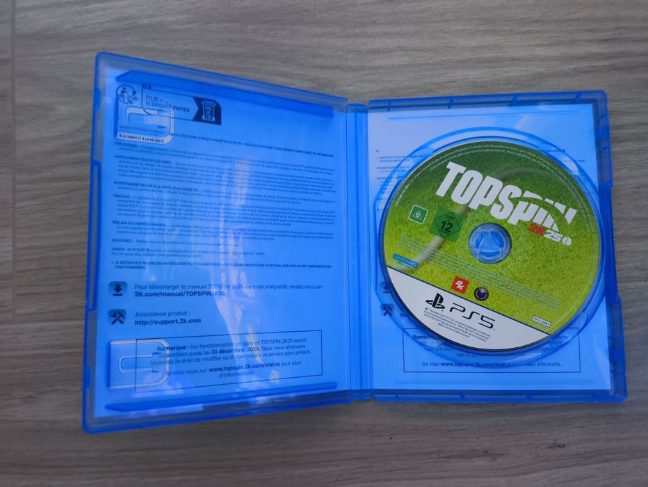 Top Spin 25 Tenis PlayStation 5 PS5
