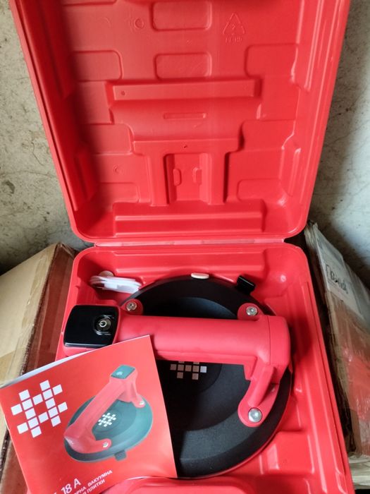 Акция! Присоска в кейсе Shijing P618A Акумуляторна на 150 кг