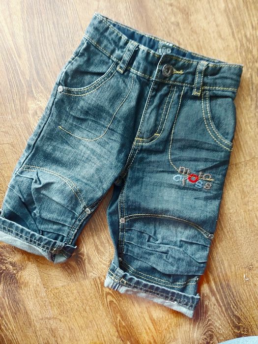 Jeans spodnie chłopięce r.74