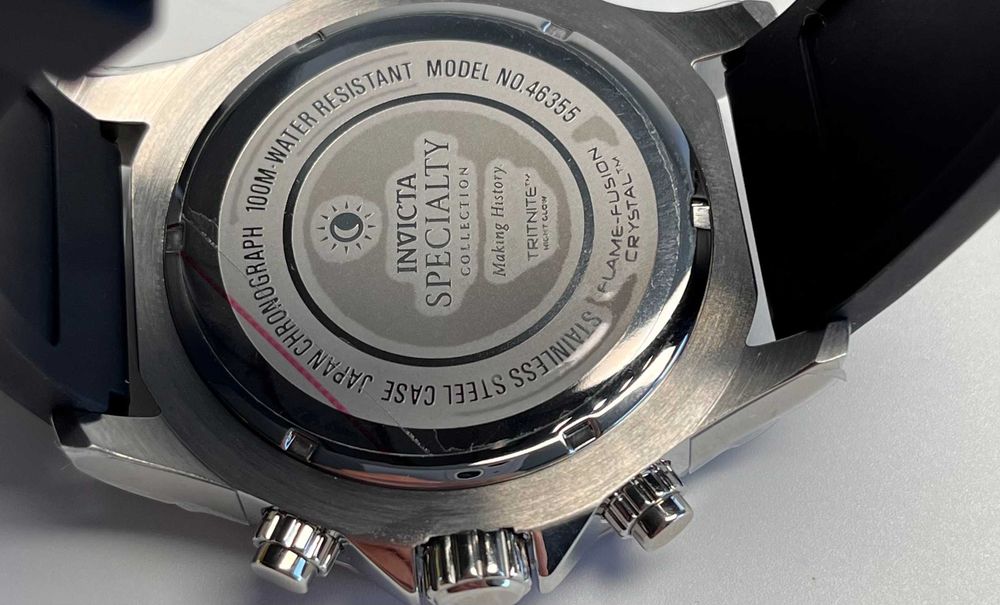 годинник  Invicta 46355, інвікта спорт, часы мужские Ø48мм