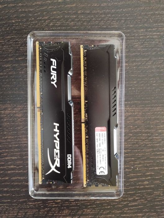 Оперативна пам'ять HyperX Fury 16GB (2x8GB) DDR4 2400MHz CL15