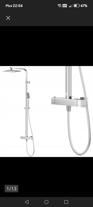 Kolumna prysznicowa corsan nowa na gwarancji