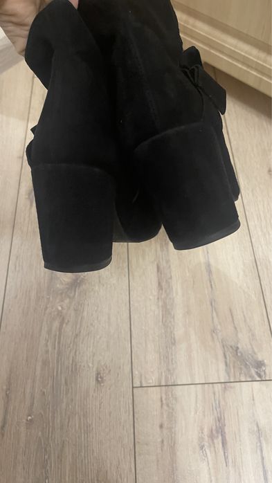 Замшеві напівчеревики, ботики