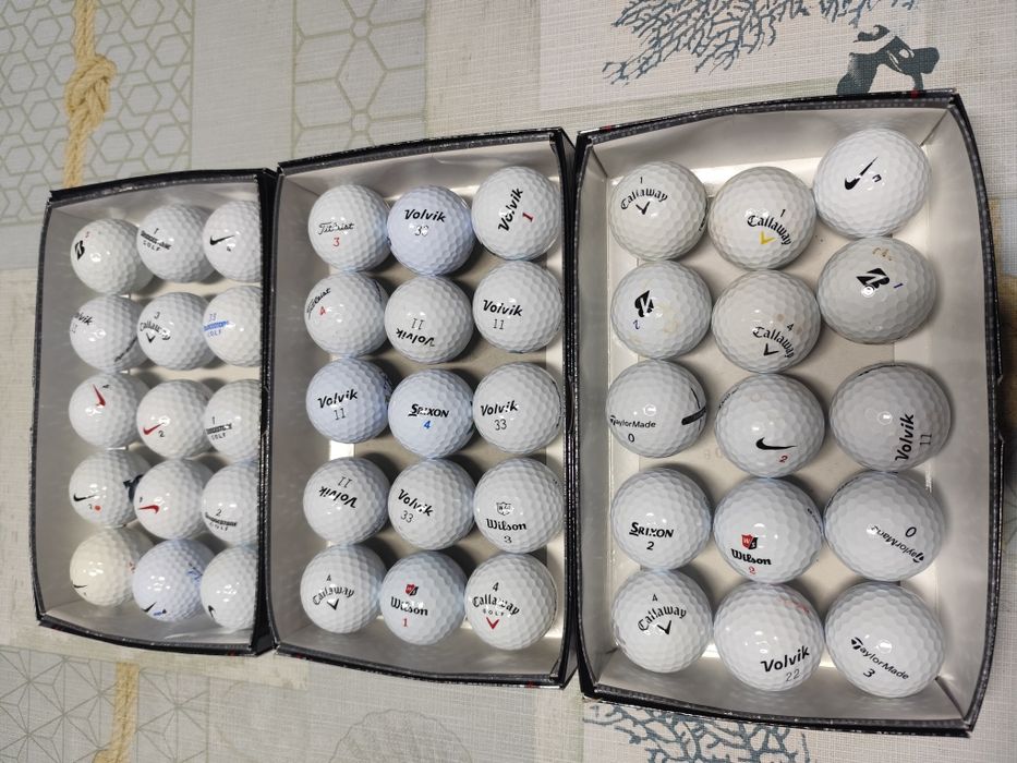 45 Bolas de Golfe - Várias Marcas