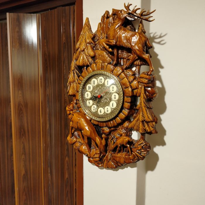 Zegar Ścienny Włoski MOD.DEP Na Baterie