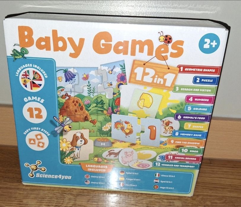 Baby Games 12 in 1 - science 4 you