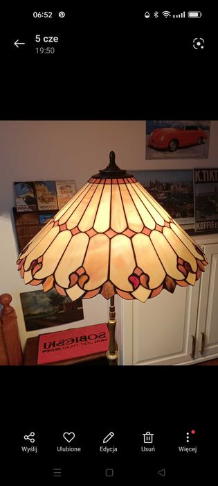 Piękne lampy tiffany