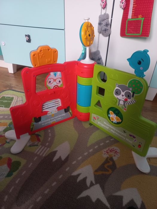 Giga książka XXL Fisher-Price zabawka fisher edukacyjna