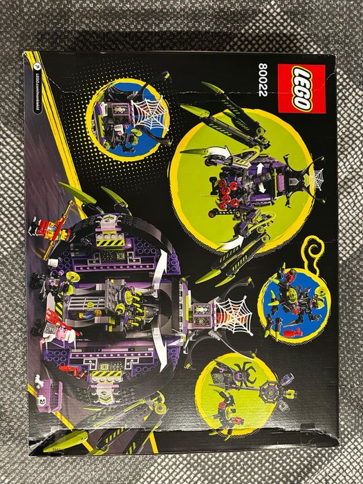 Nowy zestaw LEGO 80022 Monkie Kid Baza arachnoidów Spider Queen