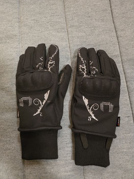 Casaco motard de homem e de mulher