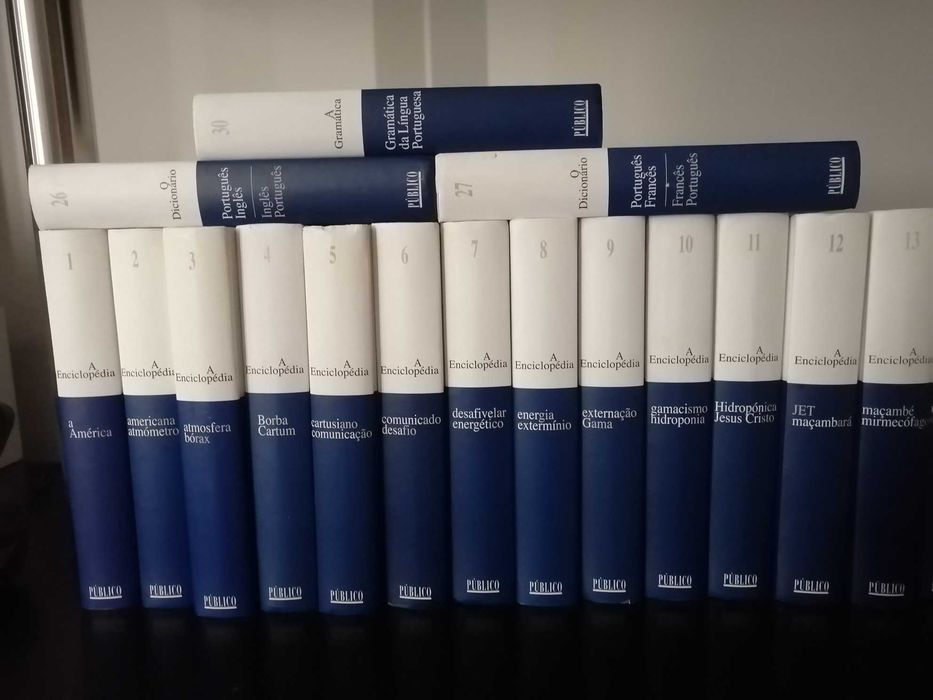 Coleção A Enciclopédia Editorial Verbo venda exclusiva  jornal Público