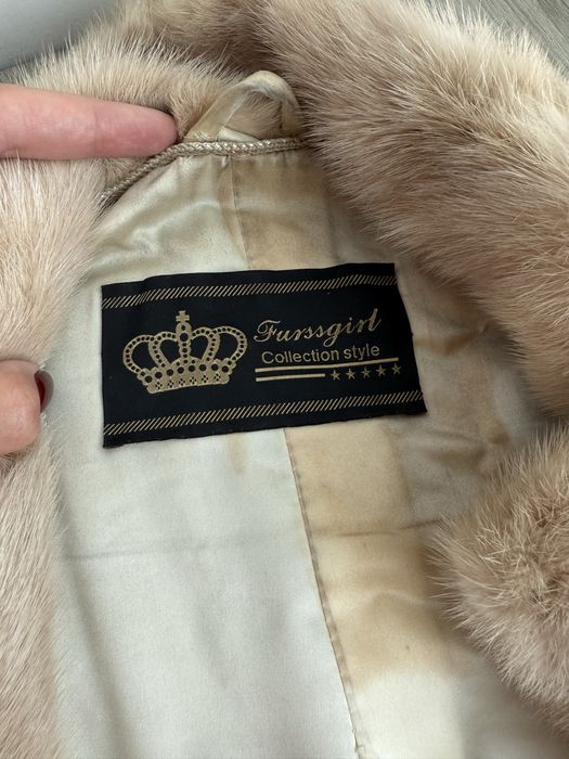 Шуба Furssgirl норкова з рукавами-трансформерами