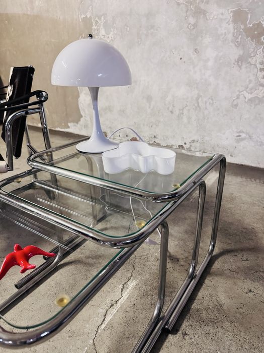 Candeeiro de mesa Tulipa - branco