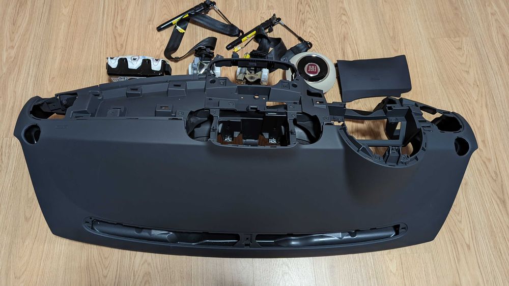 KIT Cover Anelli Volante Airbag In CARBONIO VERO Abarth 500/595 - Foto 7