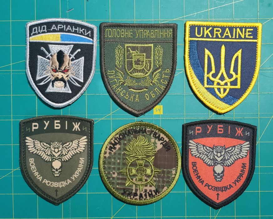 Компьютерная вышивка шевронов,нашивок и т.д.