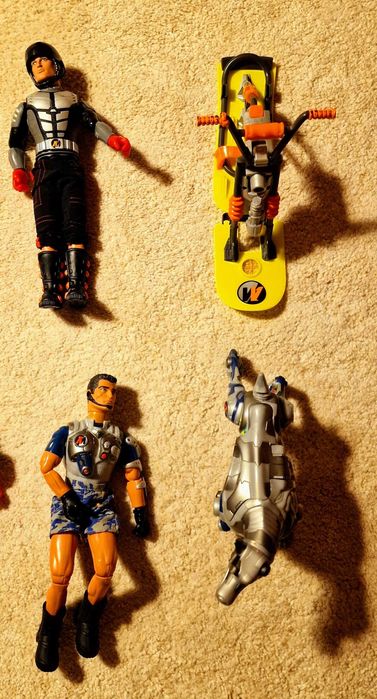 Bonecos Action Man anos 90 e Acessórios