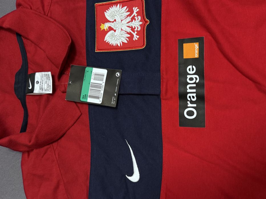 zestaw NIKE reprezentacji POLSKI -KOLEKCJONERSKI rozm. XL