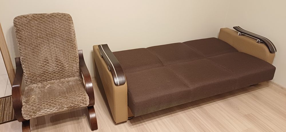 Sprzedam komplet wypoczynkowy kanapa + fotel.