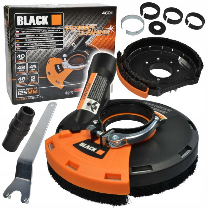 Na Lewara Osłona przeciwpyłowa odsysająca Black /46011/