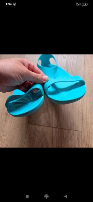 Crocs w9 niebieskie