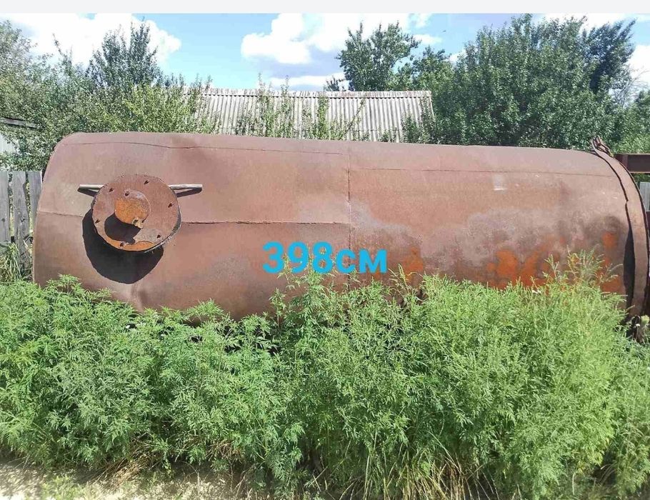 Бочка емкість цистерна 10 м3 кубів кубов ёмкость под ГСМ солярку