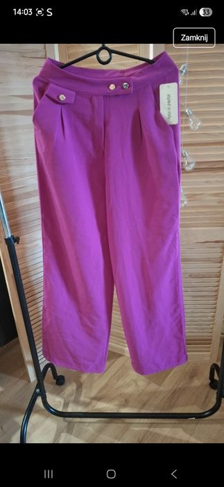Spodnie szerokie