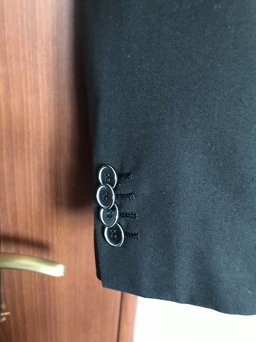 Czarny nowy garnitur Dino Salvani 182/96/84